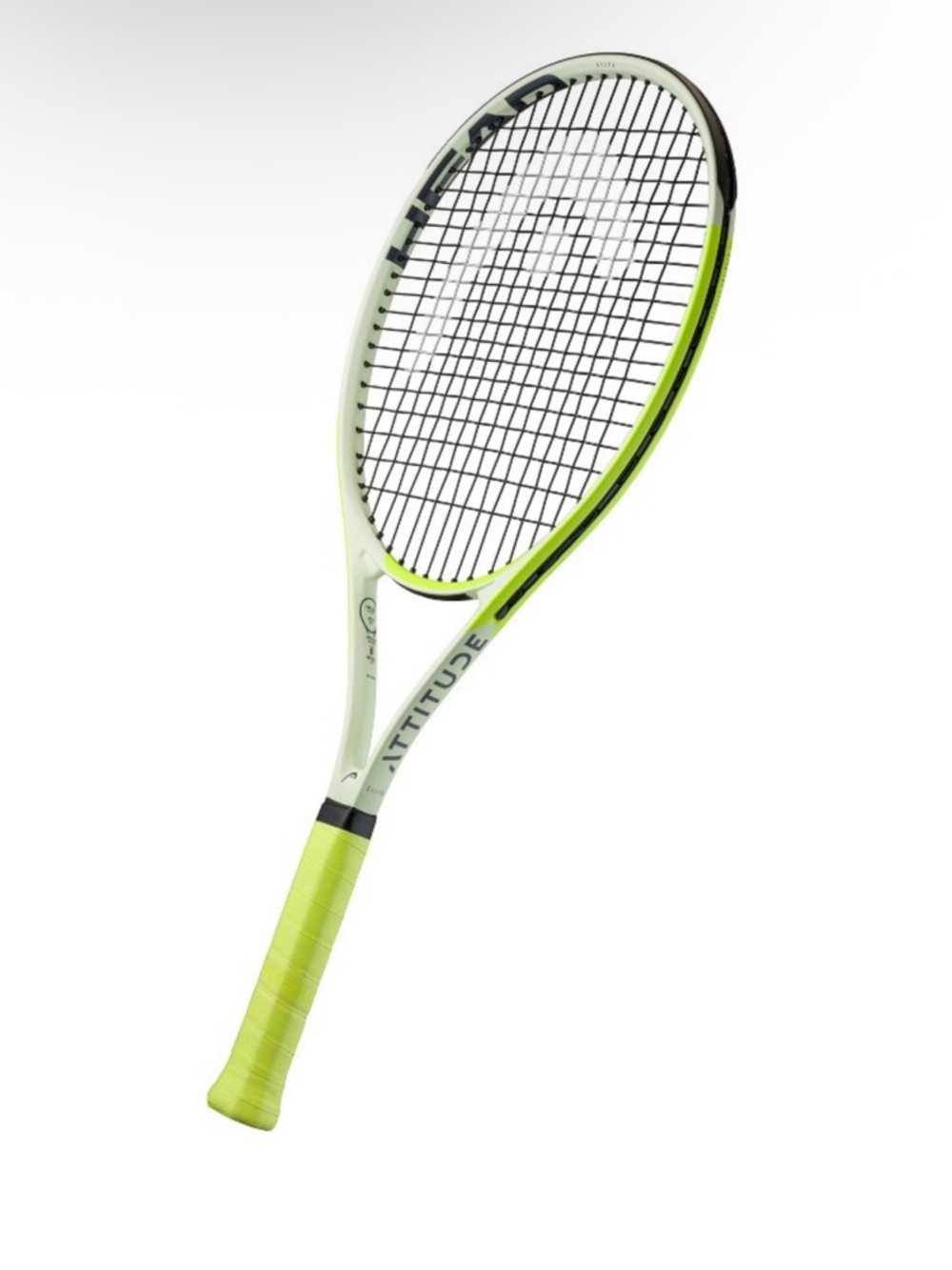 HEAD 27'' Attitude Tennis Racket in Neon Yellow and Black